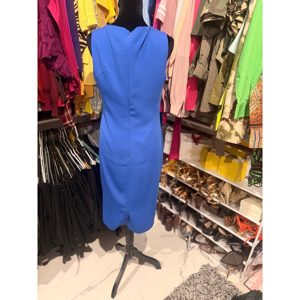 Cremeux Blue Sheath Dress  size 4